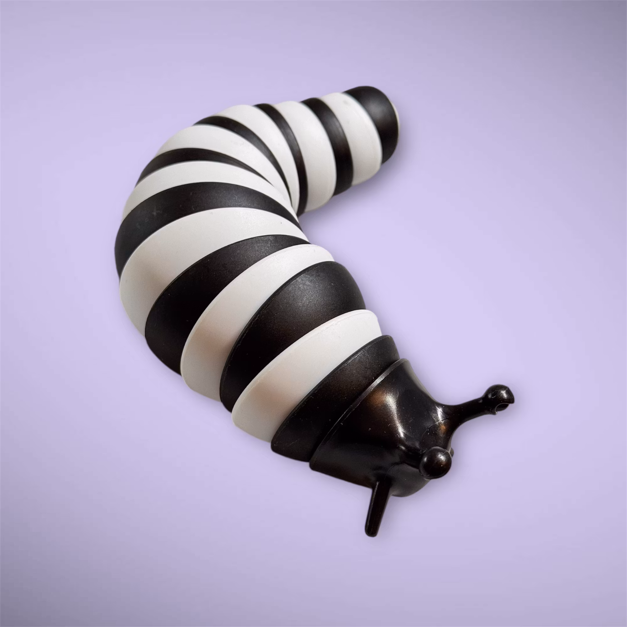 Fidget larv Svart/vit 1st