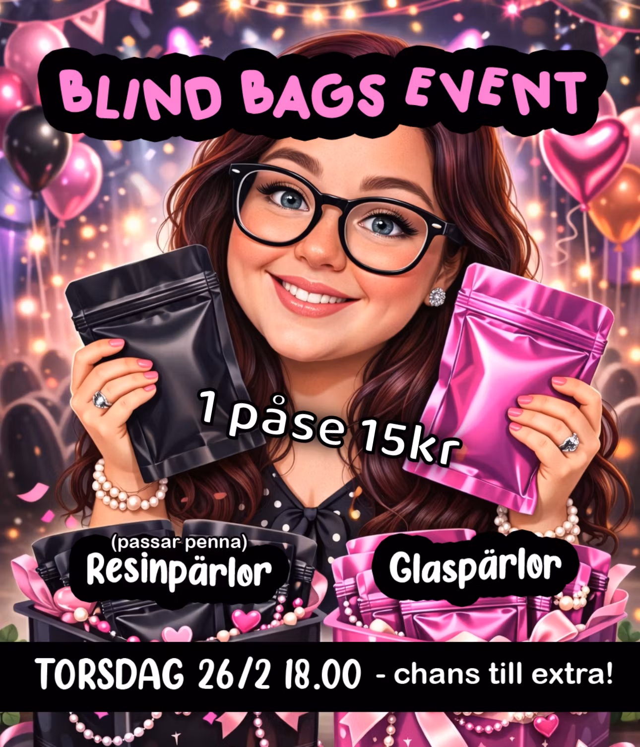 RESINPÄRLOR - Blindbags 1st