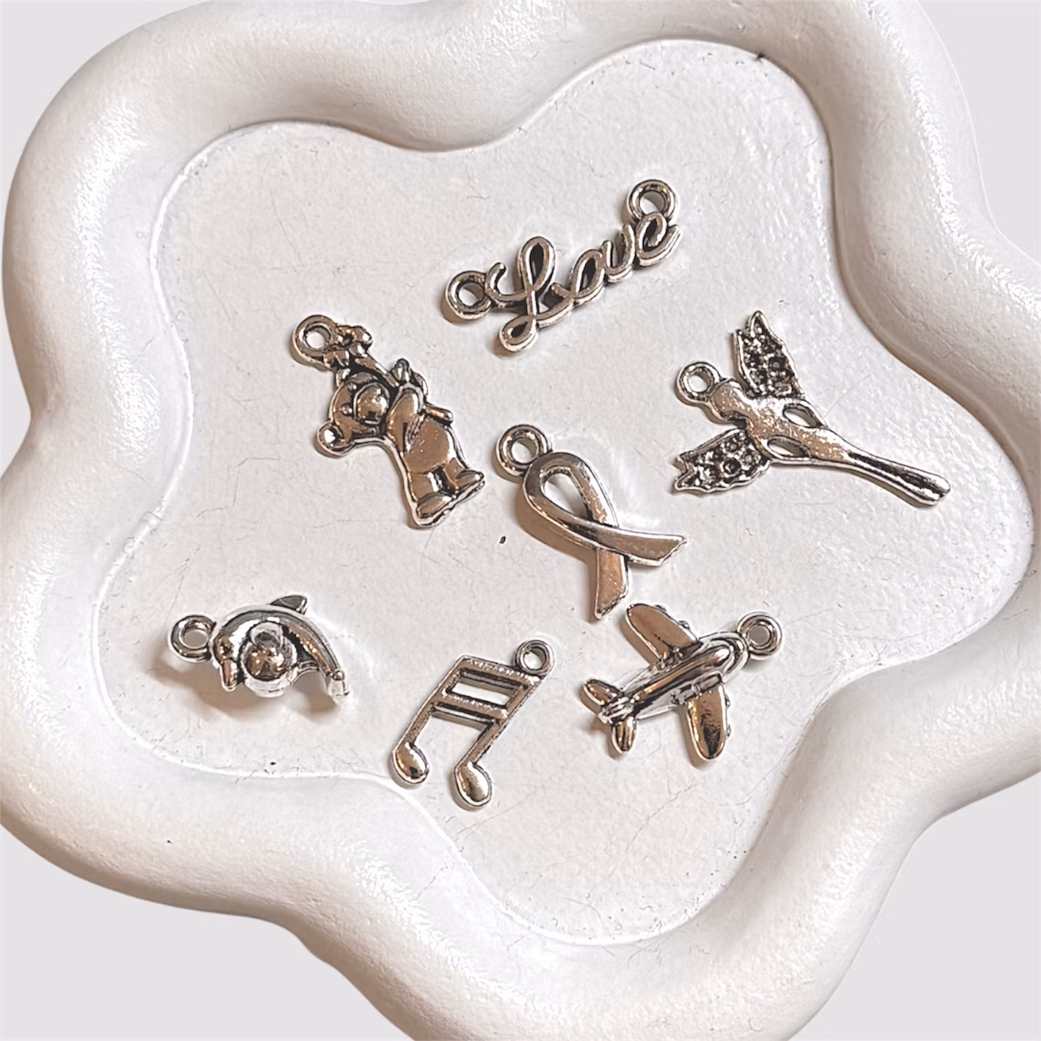 Berlockmix silver 7st