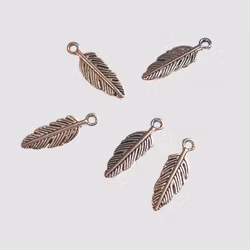 Berlock "fjäder" silver 1st