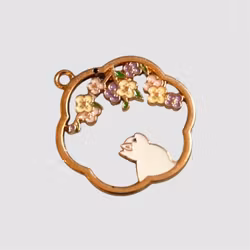 Berlock "flower cat" 1st