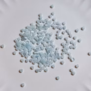 4mm Cat Eye Glaspärlor "ljusblå/turkos" ca 150st