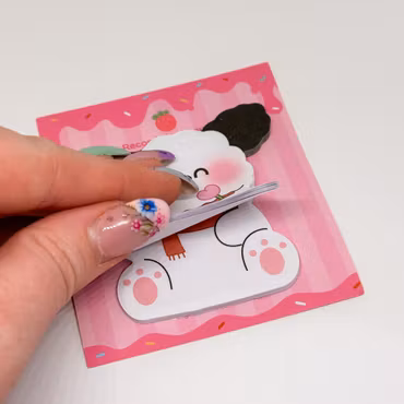Sticky notes hund Sittande 1st