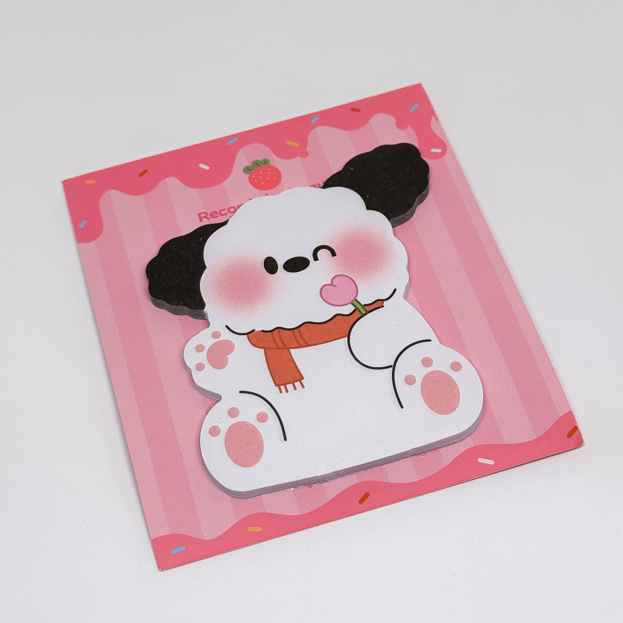 Sticky notes hund Sittande 1st