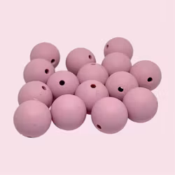 15mm silikonpärla Lavendellila 1st