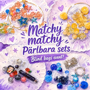 Matchy Matchy -pärlbara sets - blind bags 1st