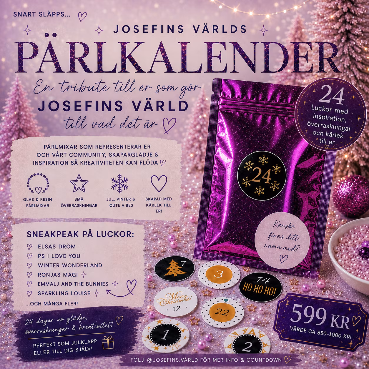 Årets Pärlkalender 2026