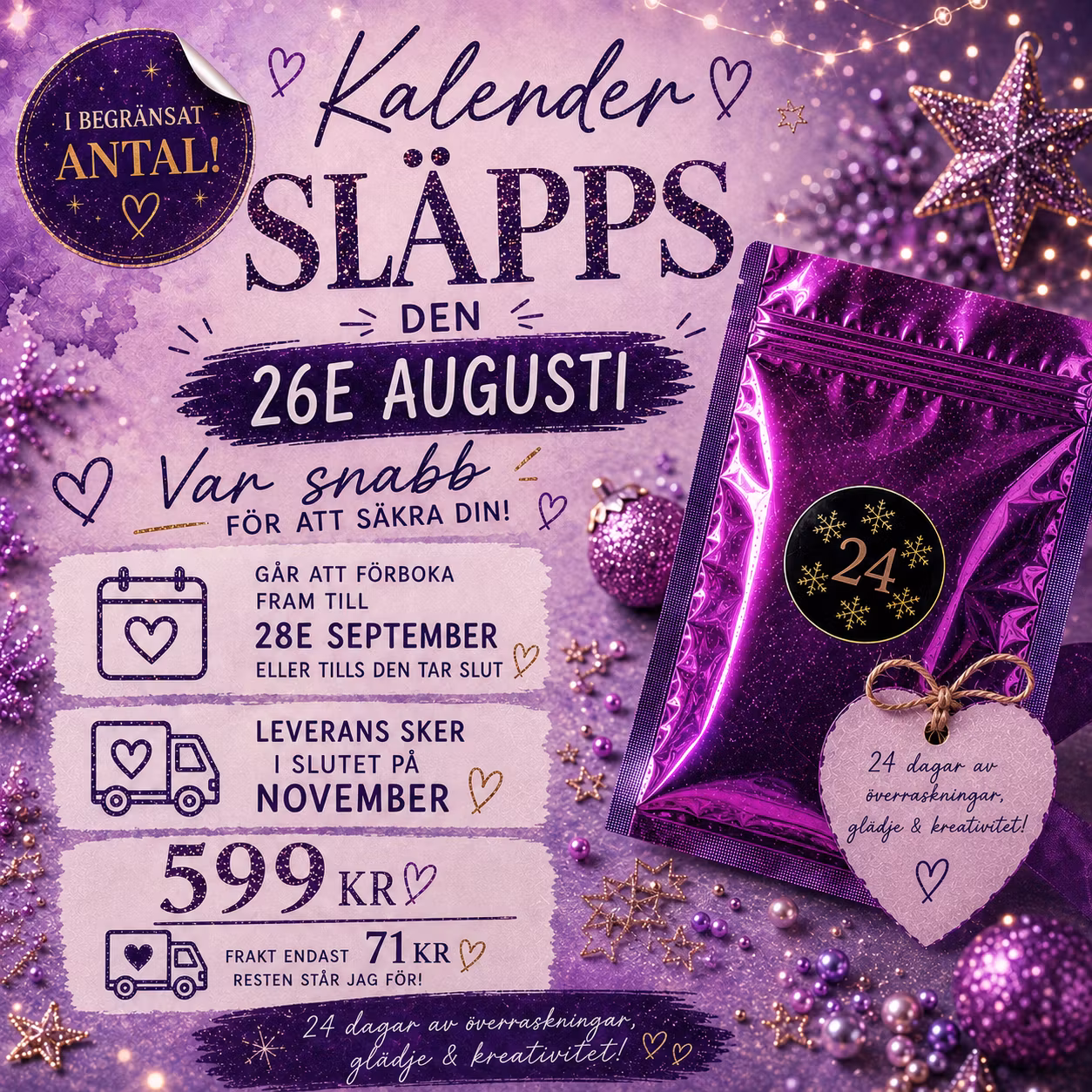 Årets Pärlkalender 2026