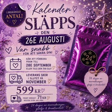 Årets Pärlkalender 2026