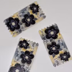 akrylhänge "black n blue" 1st
