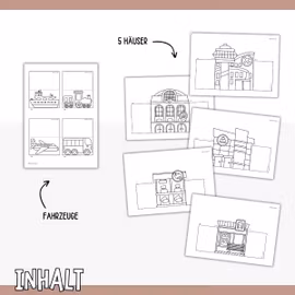 Meine Stadt zum Basteln - Verkehr