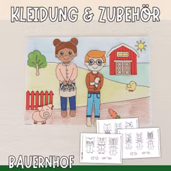 Erweiterung Anziehpuppen - Bauernhof