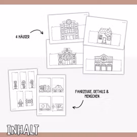 Meine Stadt zum Basteln - Einsatzkräfte