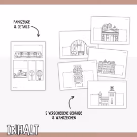 Meine Stadt zum Basteln - Stockholm