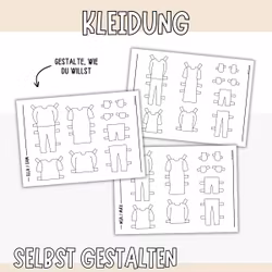 Erweiterung Anziehpuppen - Selbst gestalten