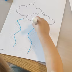 Mit dem Stift üben – Wetter zeichnen