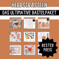 Herbstbasteln – Das ultimative Bastelpaket zum Ausdrucken