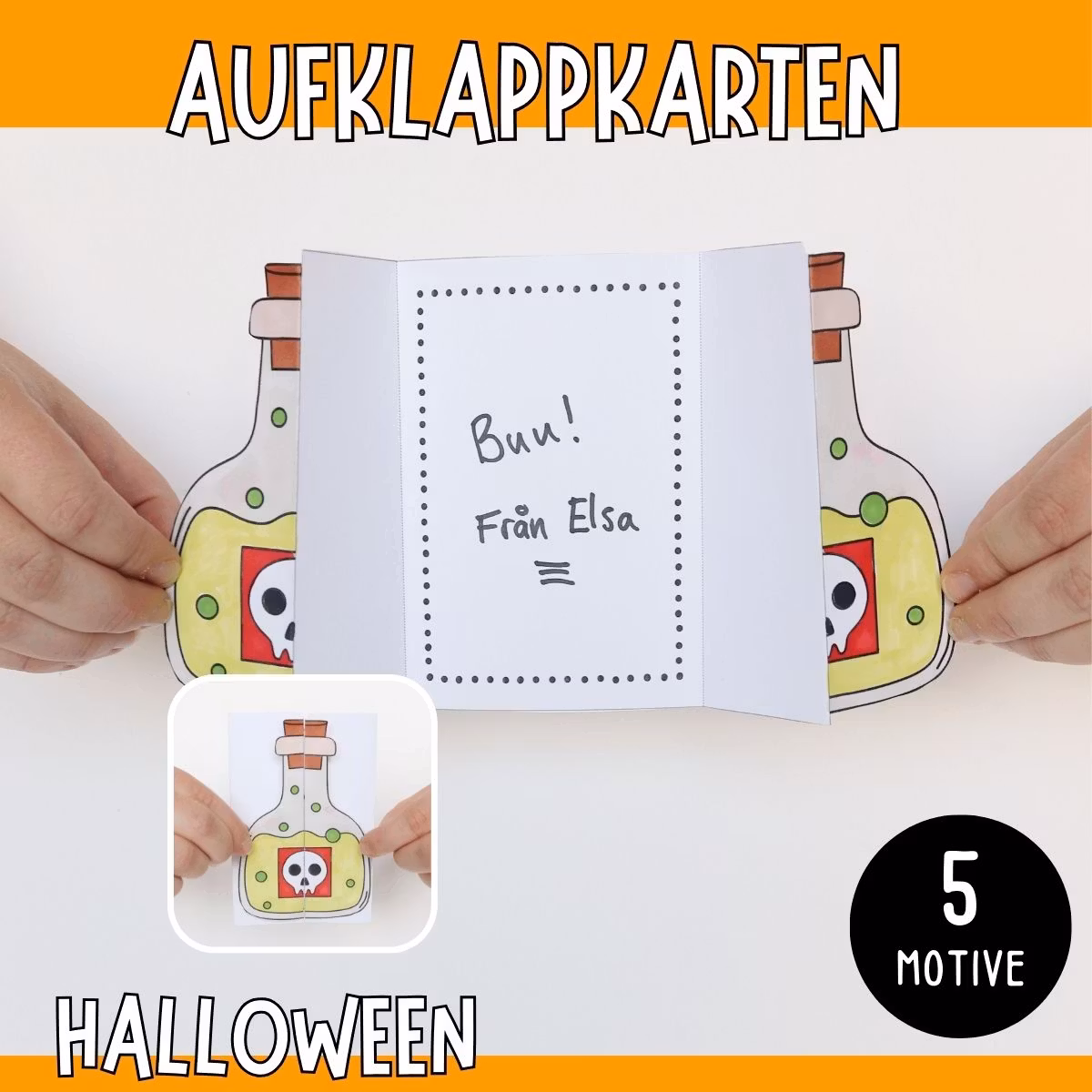 Halloweenkarten basteln