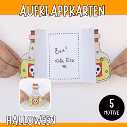 Halloweenkarten basteln