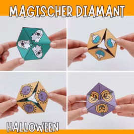 Halloweenbasteln – Magischer Diamant