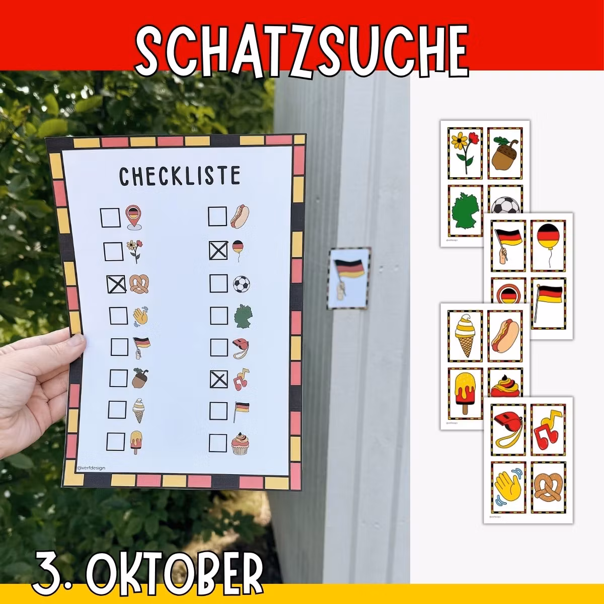 Tag der Deutschen Einheit - Schatzsuche