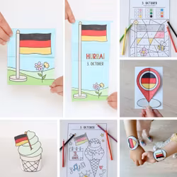 Tag der Deutschen Einheit - Bastelset