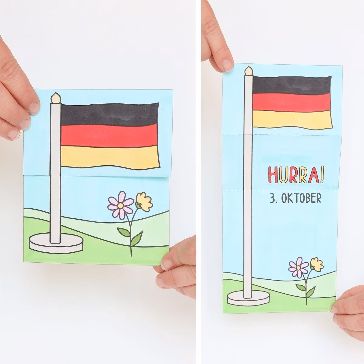 Tag der Deutschen Einheit - Bastelset