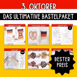Nationaltags-Basteln - Das ultimative Bastelpaket zum Ausdrucken