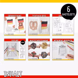 Nationaltags-Basteln - Das ultimative Bastelpaket zum Ausdrucken