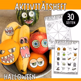 Herausforderungen, Spaß, Spiele & Basteln - Halloween