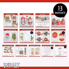 Weihnachtsbasteln - Das ultimative Bastelpaket zum Ausdrucken