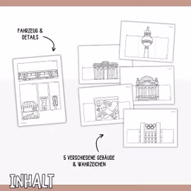 Meine Stadt zum Basteln - Berlin