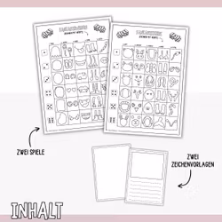 Mit Würfeln zeichnen - Fantasiewesen