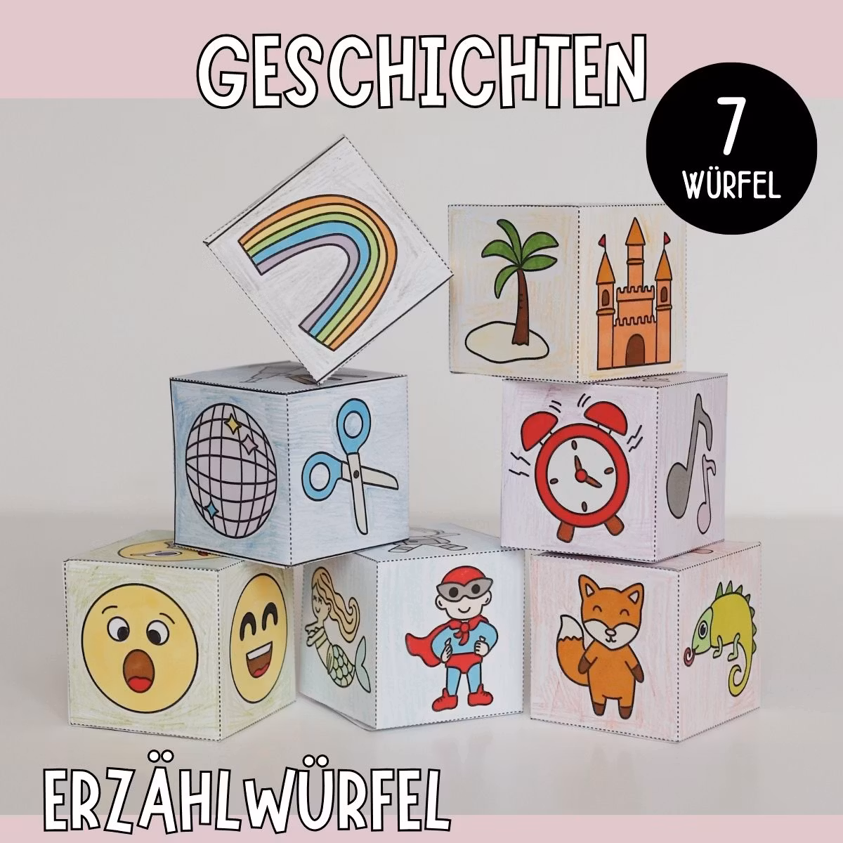 Erzählwürfel - Eigene Geschichten erfinden