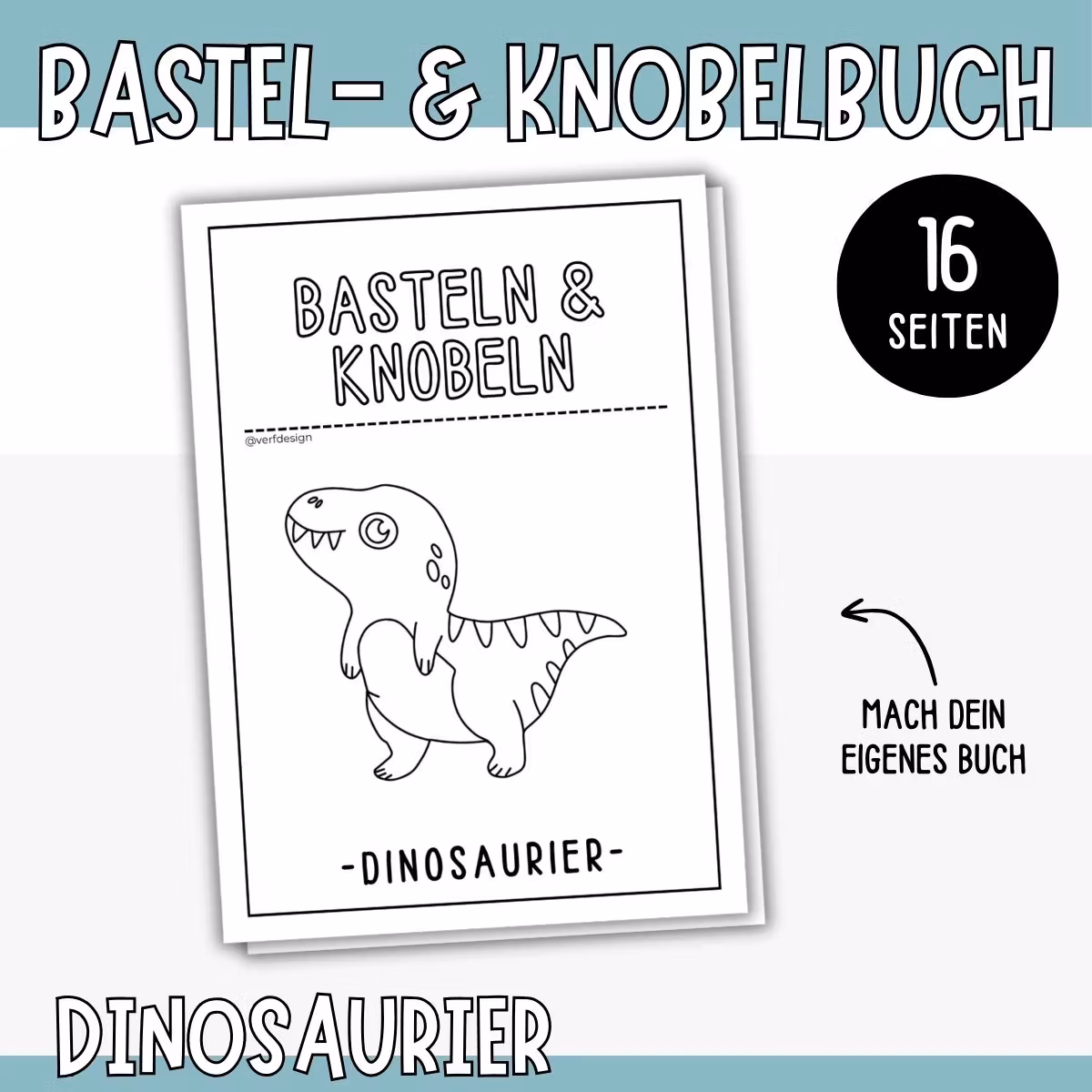 Bastel- & Knobelbush - Dinosaurier