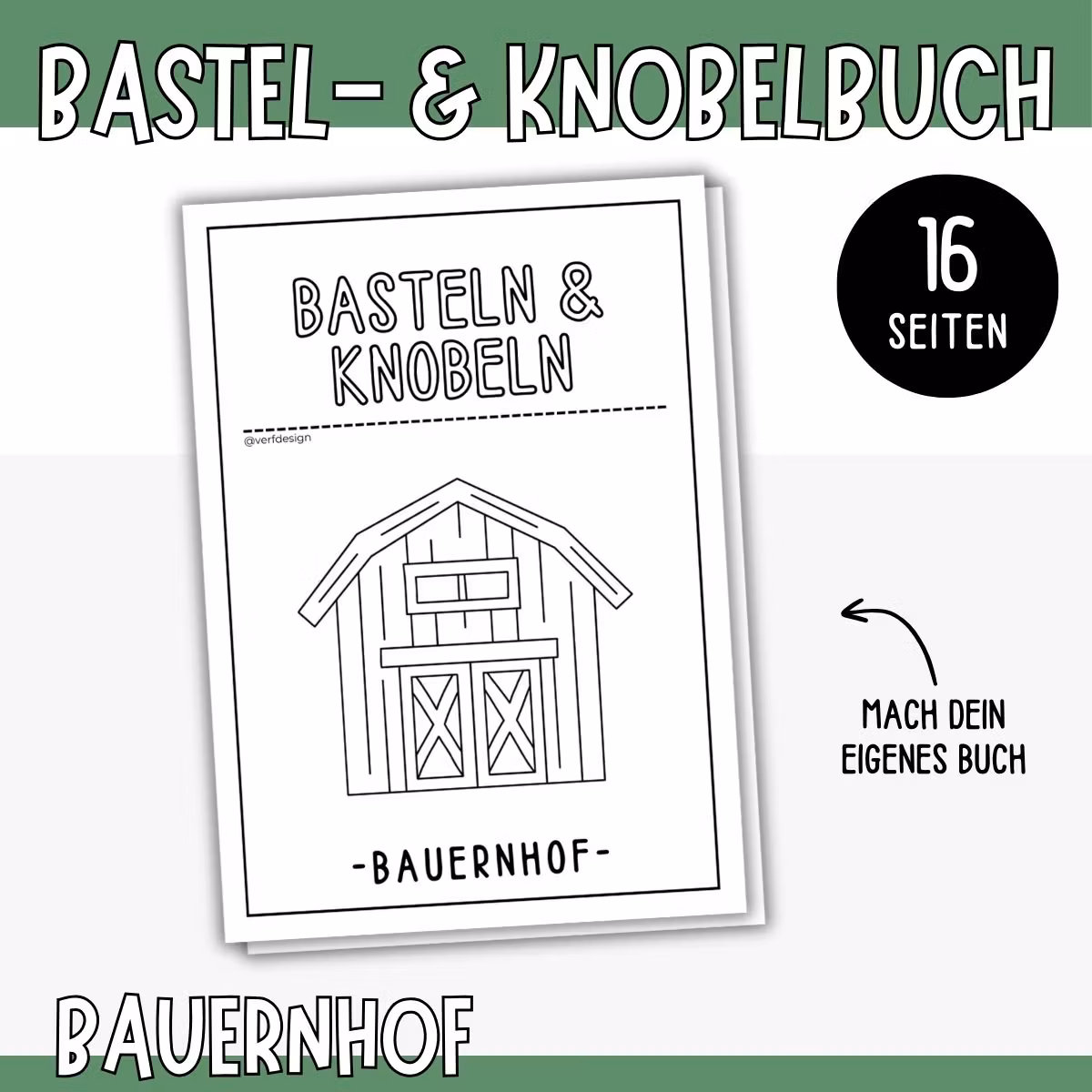 Bastel- & Knobelbush - Bauernhof
