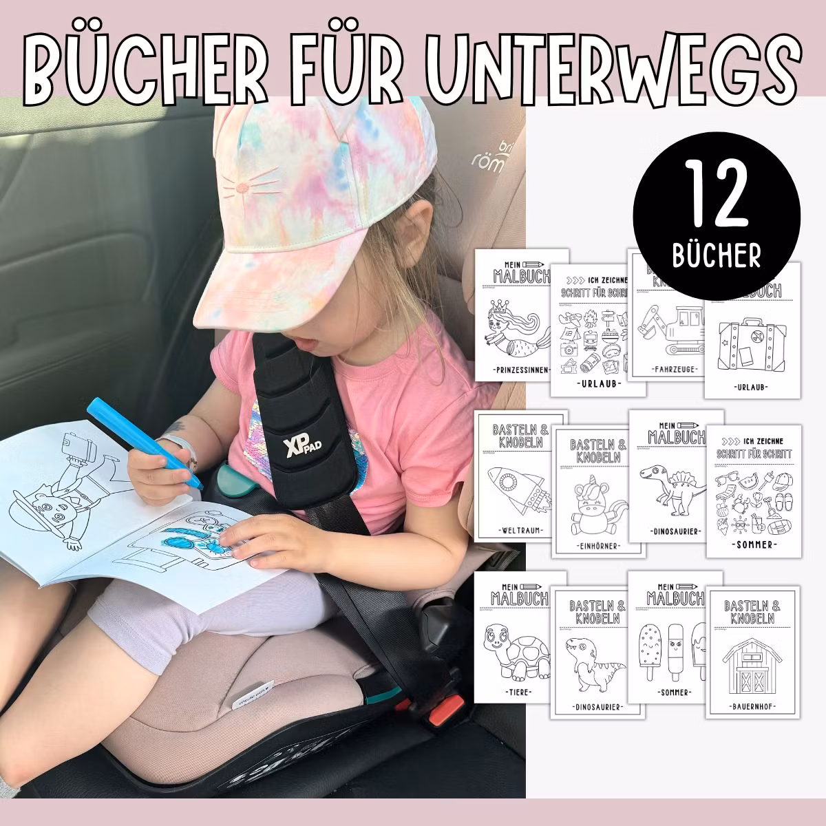 Bastelbücher für unterwegs - Das ultimative Paket