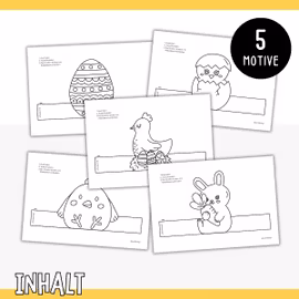 Osterbasteln für Kinder - Dekorationen