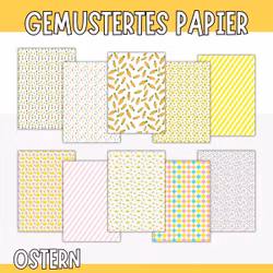 Österliches Motivpapier zum Ausdrucken