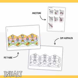 Osterbasteln - Magischer Diamant