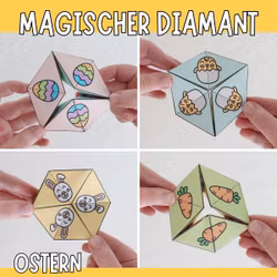 Osterbasteln - Magischer Diamant