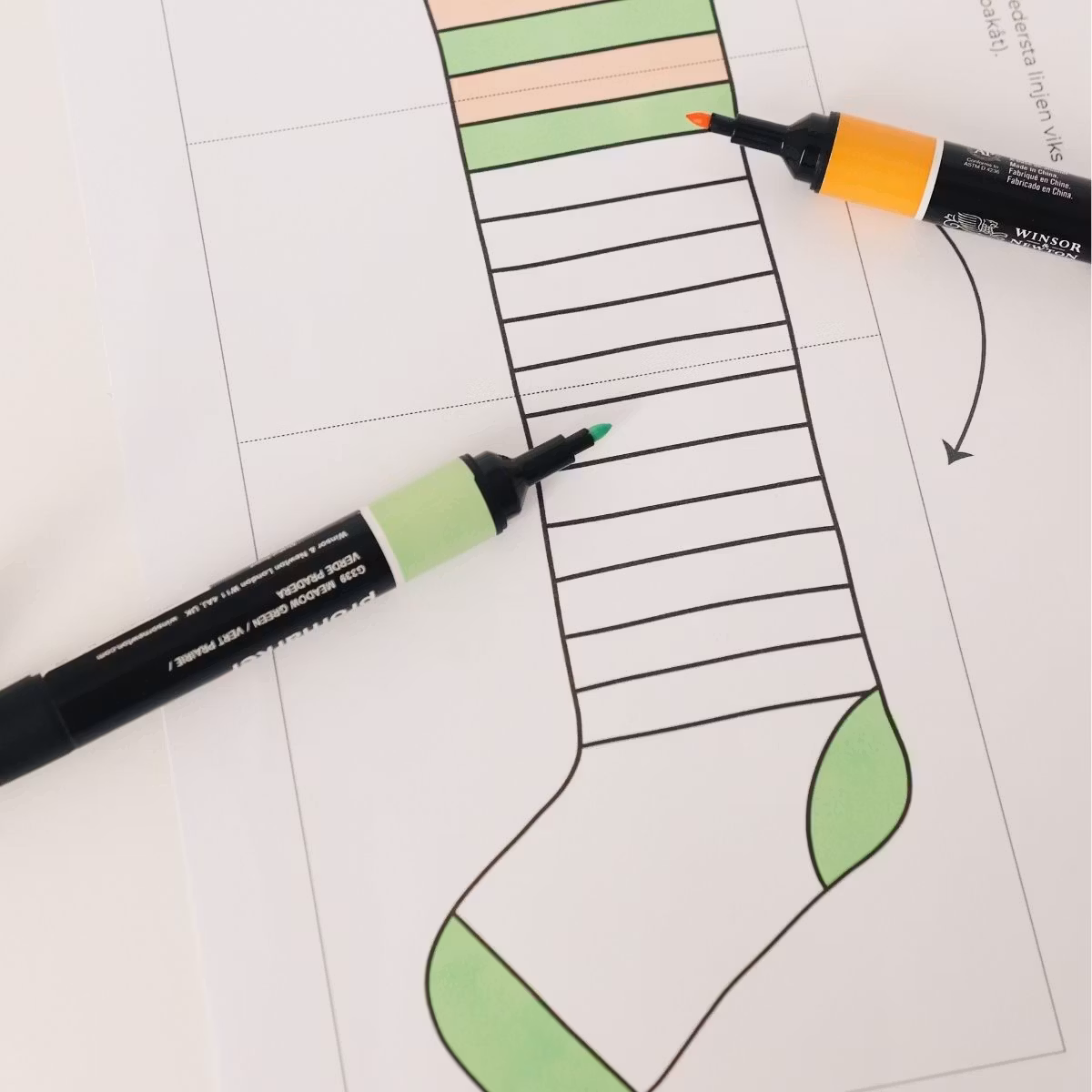 Rock deine Socken - Aufklappbare Strümpfe