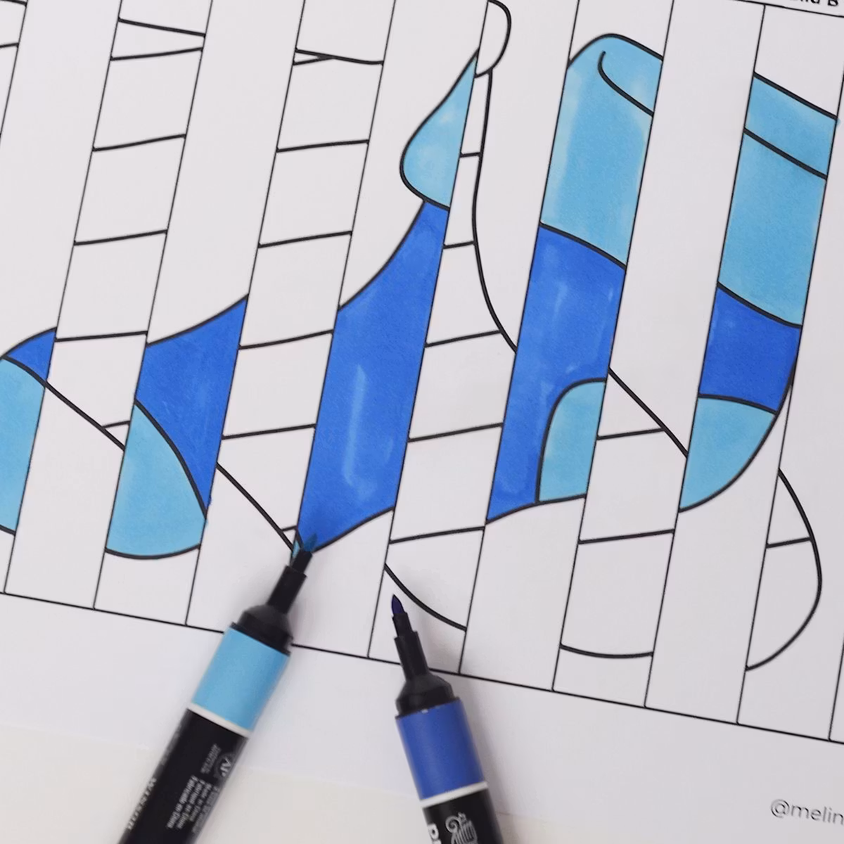 Rock deine Socken - Faltbild (Agamograph) zum Ausdrucken