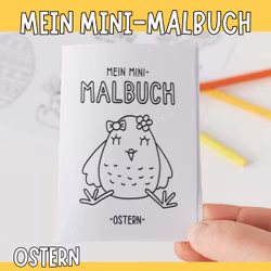 Mein Mini-Malbuch - Ostern