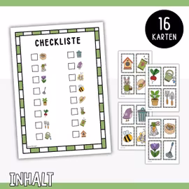 Schatzsuche für Kinder - Frühling