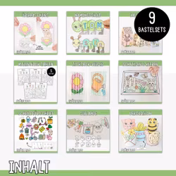 Frühlingsbasteln - Das ultimative Bastelpaket zum Ausdrucken