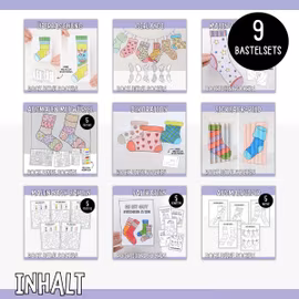 Rock deine Socken - Das ultimative Bastelpaket zum Ausdrucken