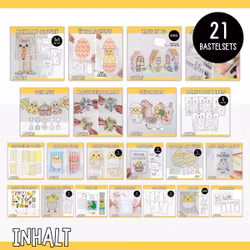 Osterbasteln für Kinder - Das ultimative Bastelpaket zum Ausdrucken