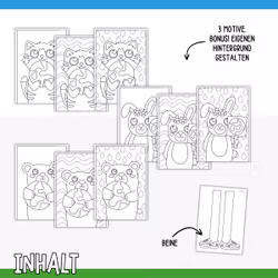 Zickzack-Figuren basteln - Tag der Erde