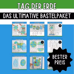Tag der Erde - Das ultimative Bastelpaket zum Ausdrucken